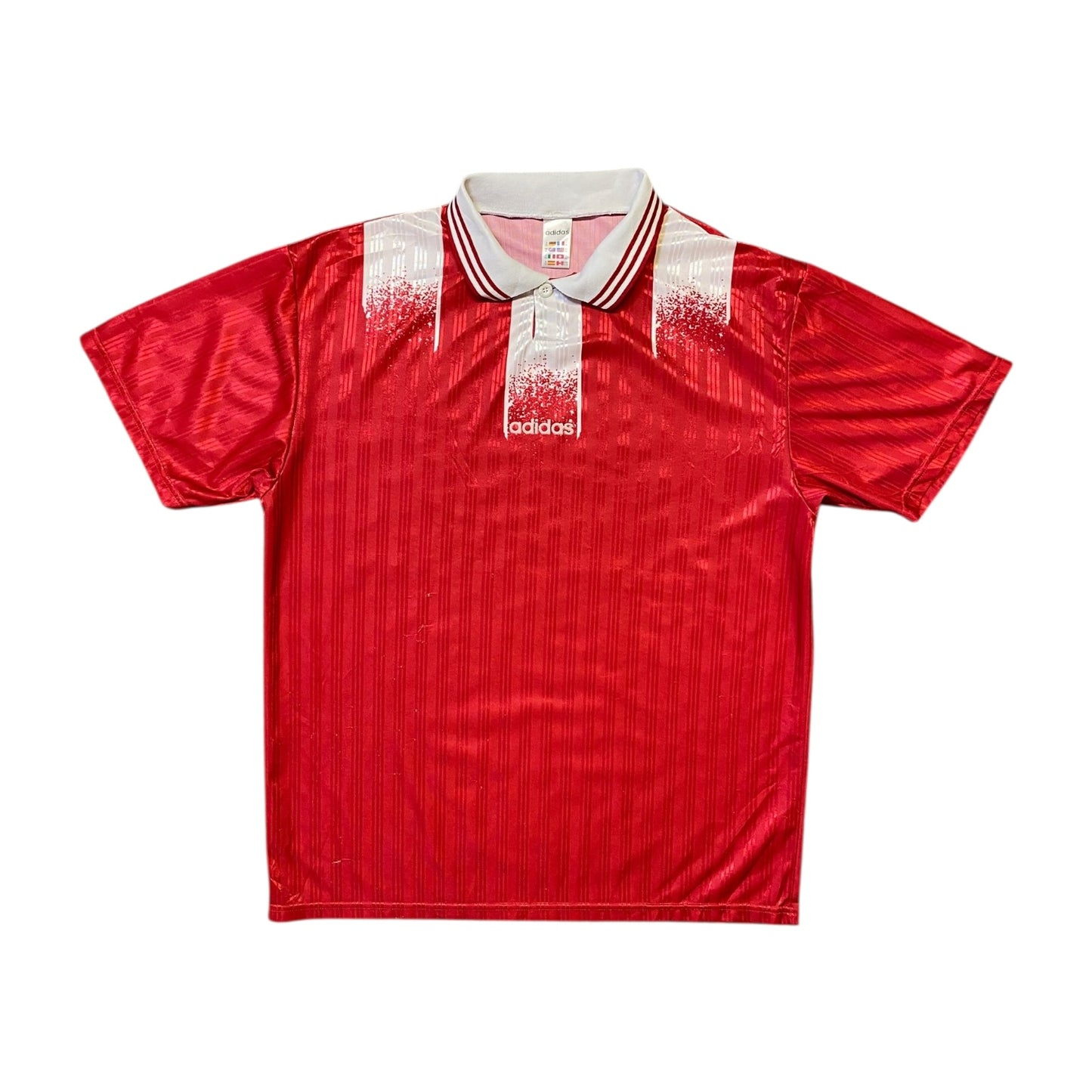 Adidas Red Football Jersey