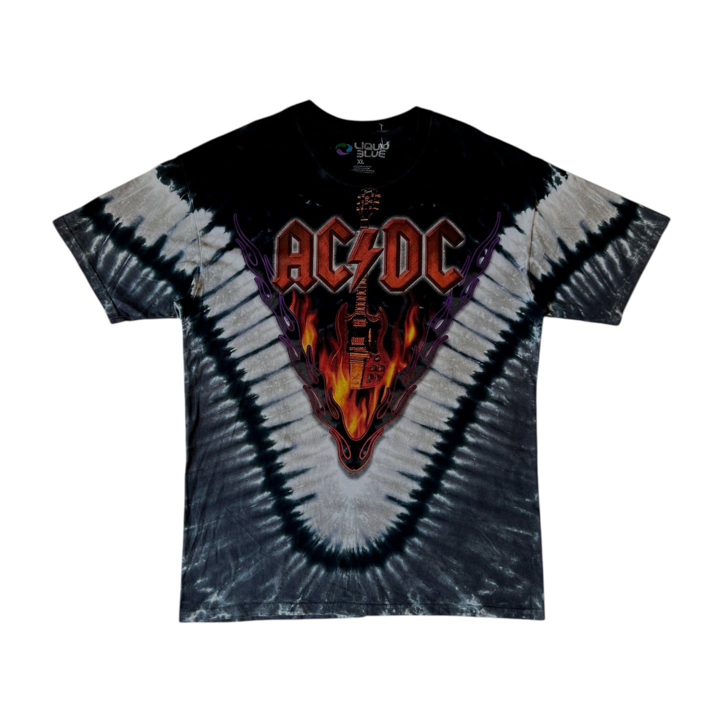 AC/DC Hell's Bells Tie Dye T-Shirt