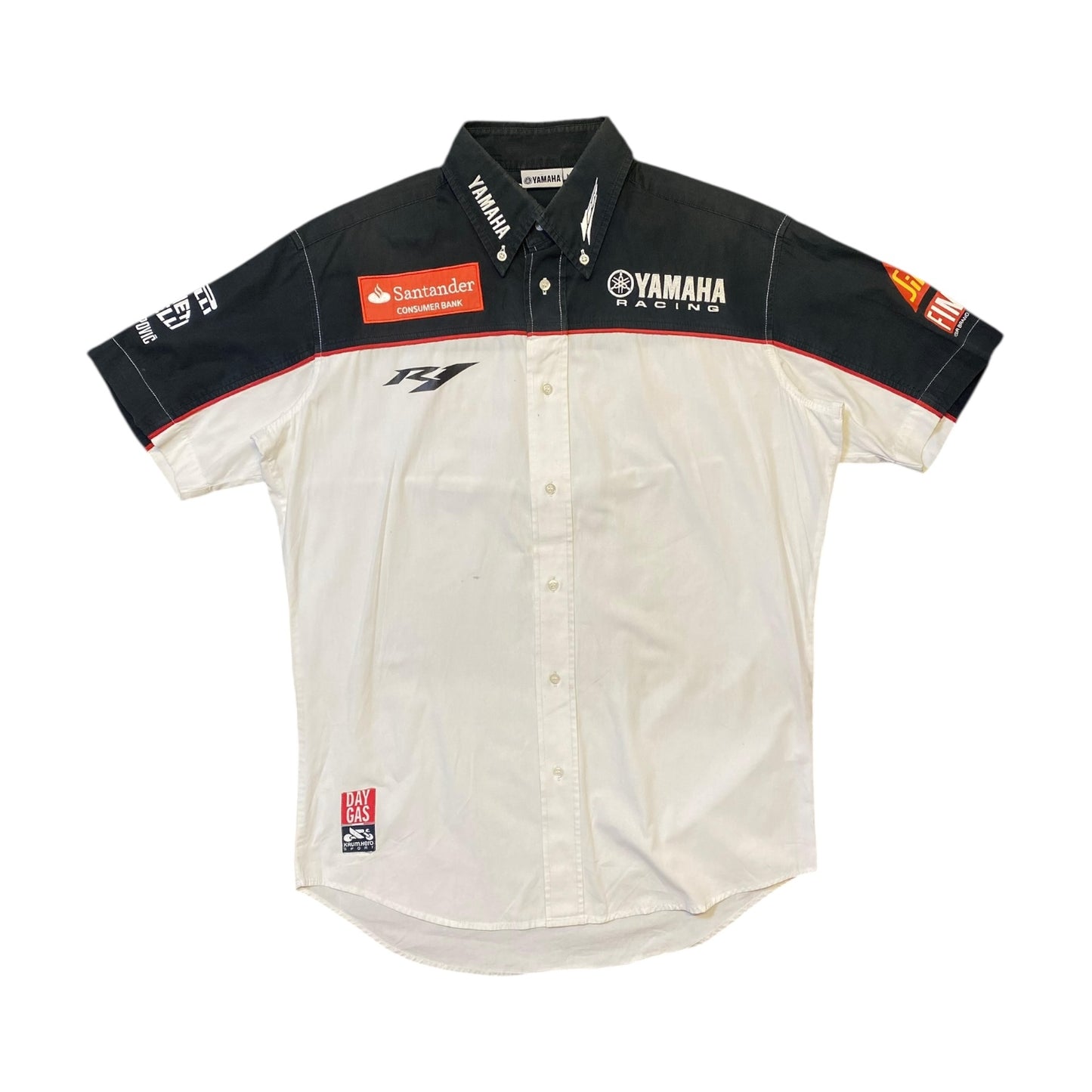 Yamaha Racing Santander Button Up Shirt