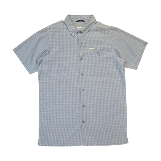 Columbia Blue Button Up Shirt