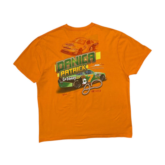 Nascar #7 Danica Patrick Orange T-Shirt