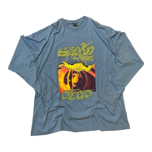 Brain Dead Blue Long Sleeve T-Shirt