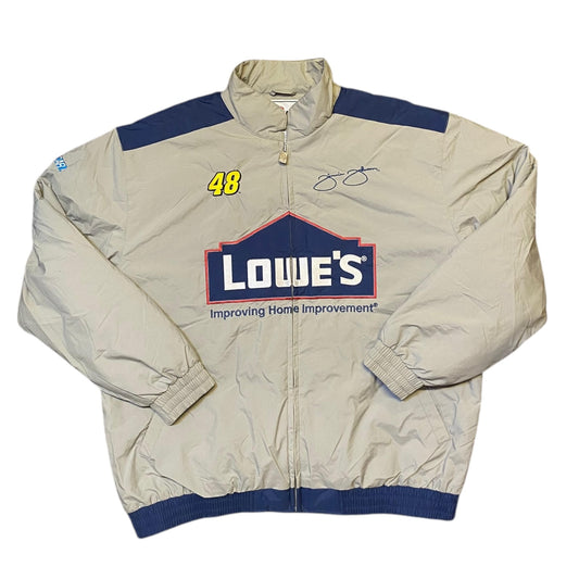 Vintage NASCAR Lowe's Jimmie Johnson #48 Jacket