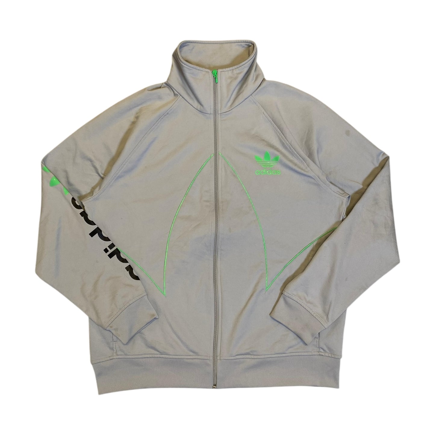 Adidas Grey Windbreaker