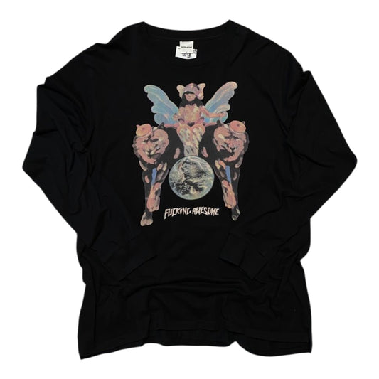 Fucking Awesome Black Long Sleeve T-Shirt