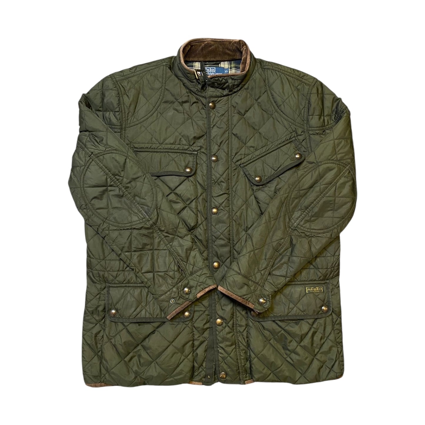 Vintage Polo Ralph Lauren Dark Green Puffer Jacket