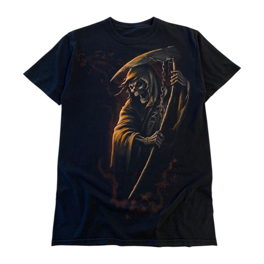 Grim Reaper Graphic Black T-Shirt
