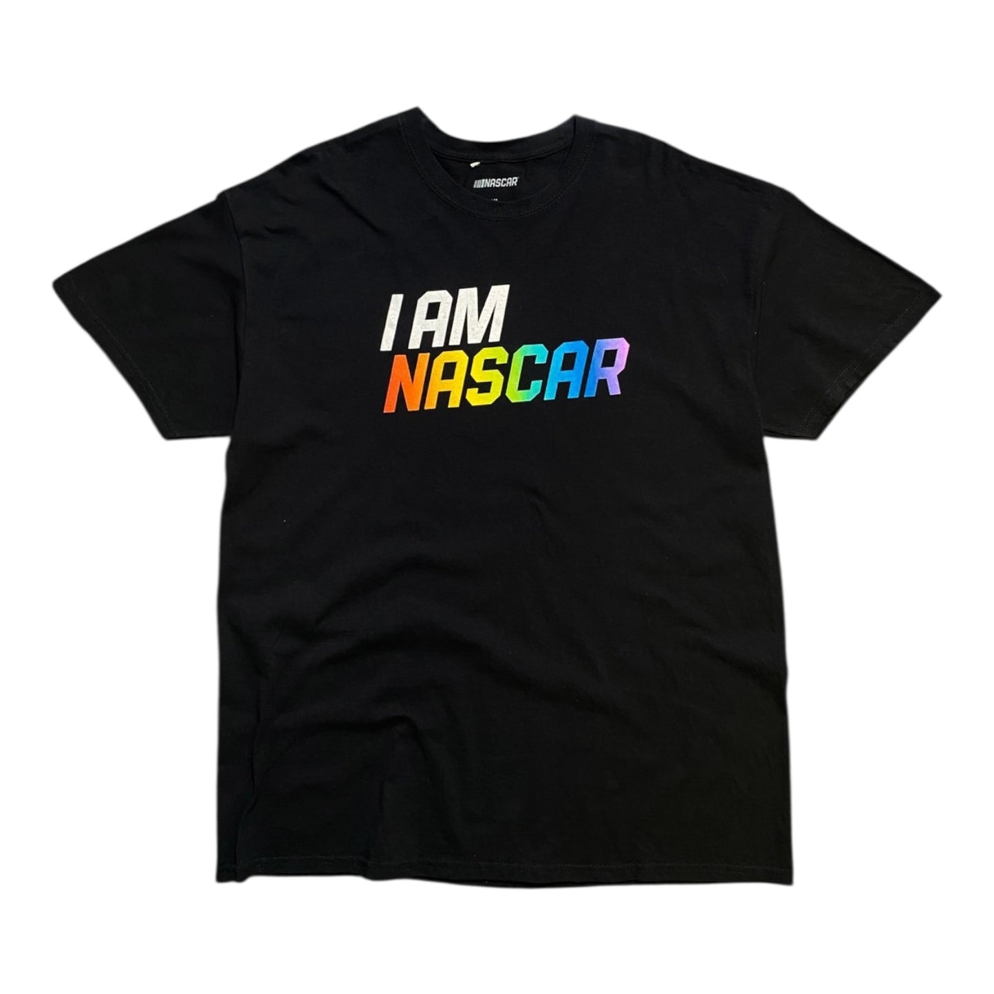 I Am Nascar Black T-Shirt