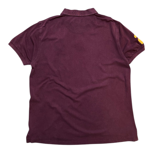 U.S. Polo Association Maroon Collared T-Shirt