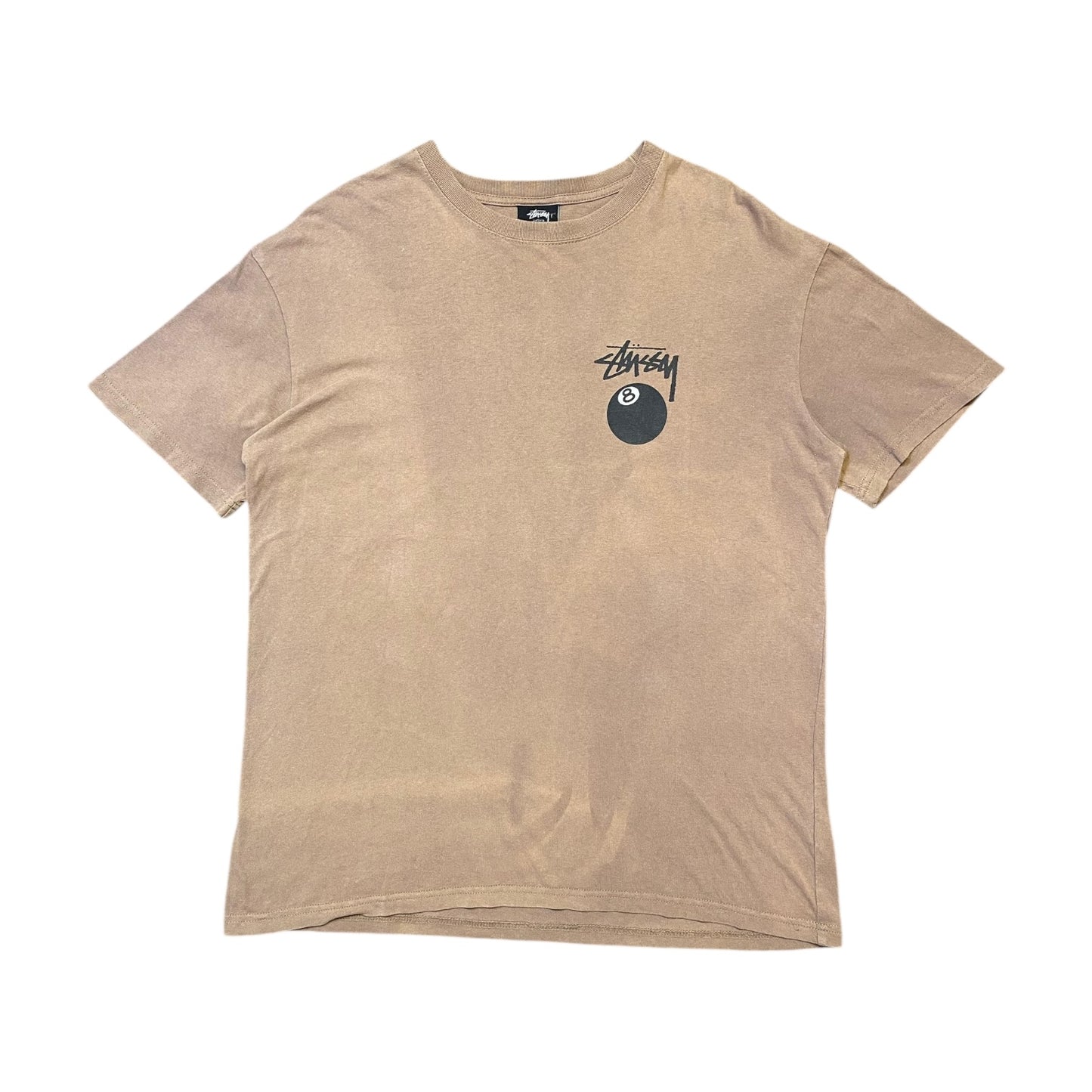 Stussy 8Ball Beige T-Shirt