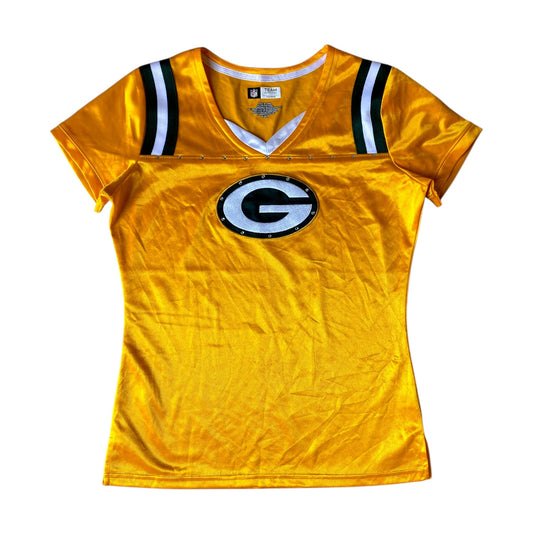 NFL Packers Yellow Women's Jersey