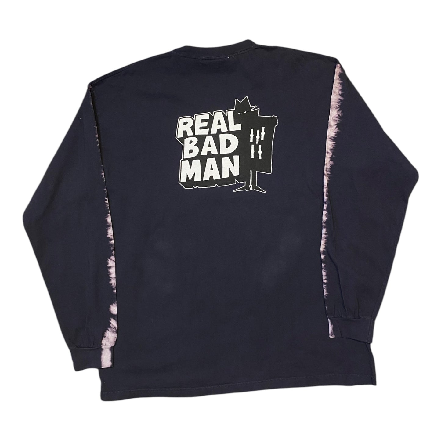 Real Bad Man Long Sleeve Dark Purple T-Shirt