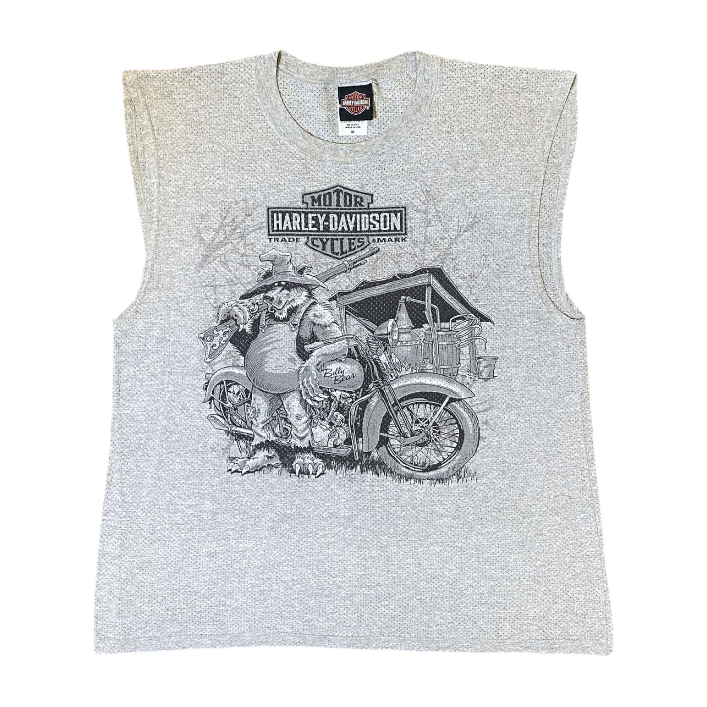 Harley Davidson Hillbilly Grey Tank Top