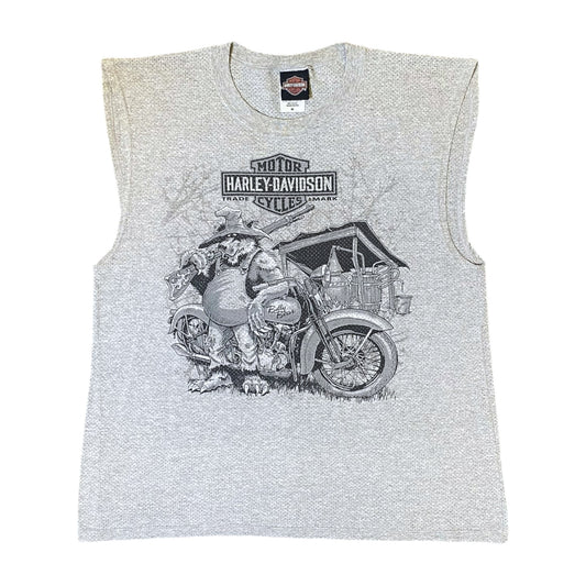 Harley Davidson Hillbilly Grey Tank Top