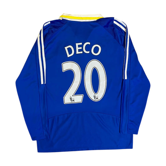 Chelsea F.C. 2008/09 Long Sleeve #20 Deco Bootleg Jersey