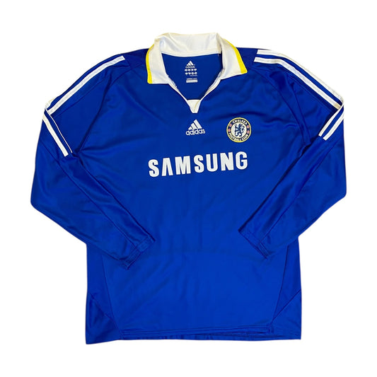 Chelsea F.C. 2008/09 Long Sleeve #20 Deco Bootleg Jersey