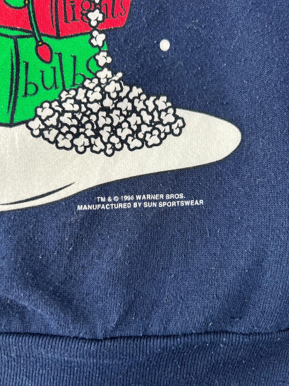 Vintage 90s Looney Tunes Christmas Sweatshirt