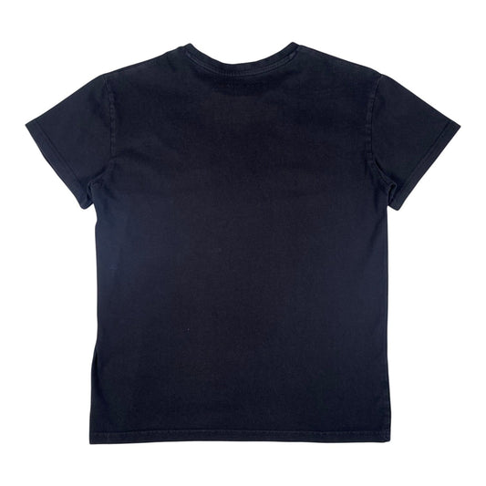 Back view of a plain black Billie Eilish Hit Me Hard and Soft music t-shirt from Digg It Thrift & Vintage