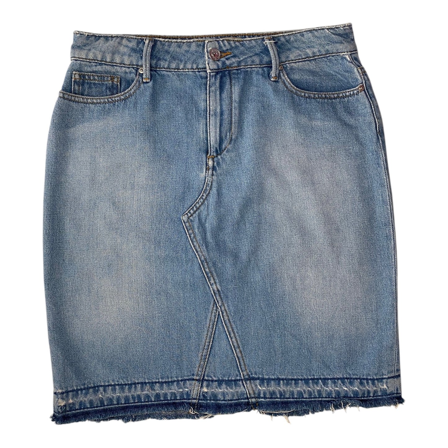 Pedro Del Hierro Light Wash Jeans Skirt
