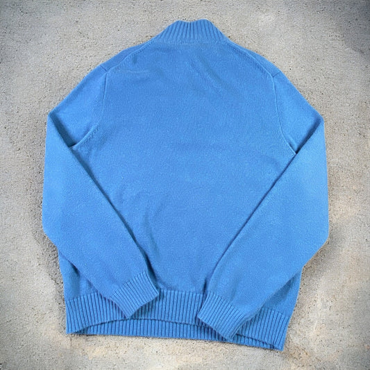 Polo Ralph Lauren Quarter-Zip Long Sleeve Dark Blue Sweater