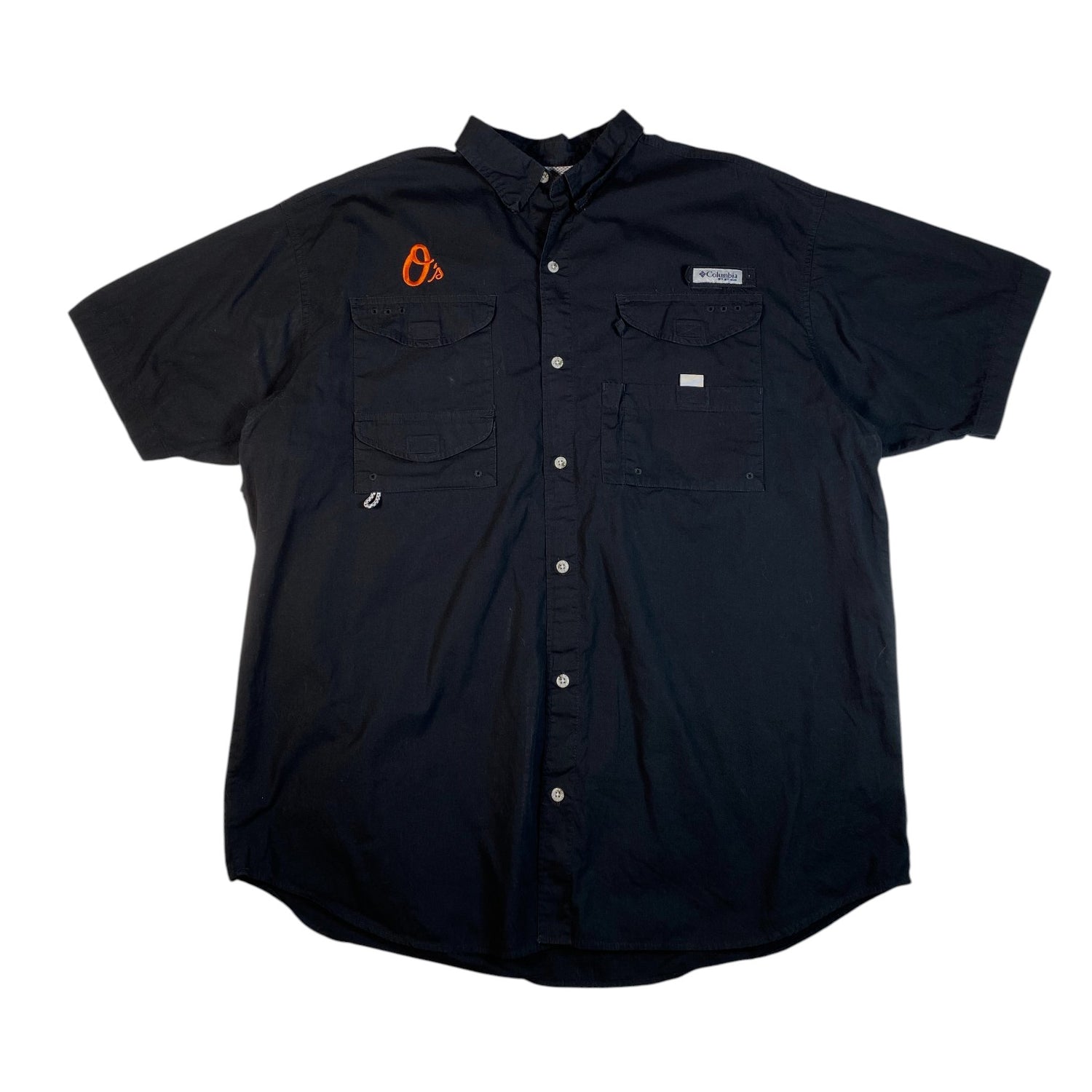 Columbia PFG x MLB Baltimore Orioles Fishing Shirt