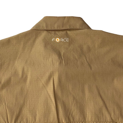 Carhartt Men's Force Lightweight Relaxed Fit Beige Shirt