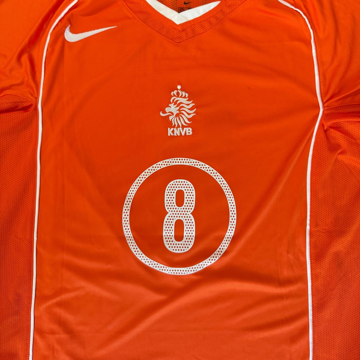 2004/06 Nike Netherlands #8 Edgar Davids Jersey