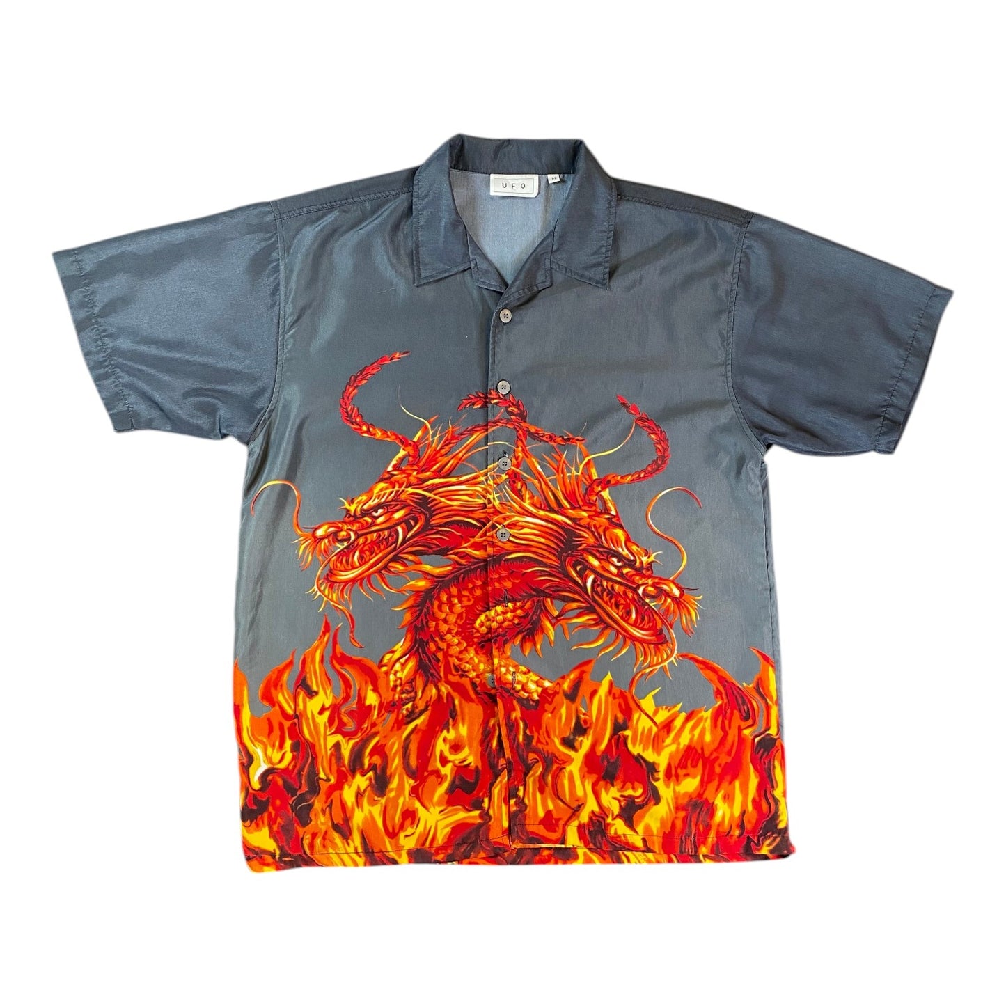 UFO Dragon Fire Graphic Shirt