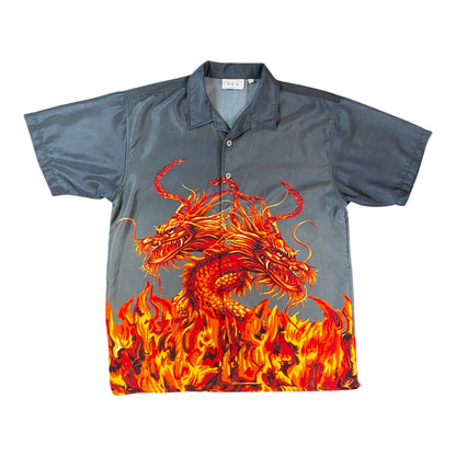 UFO Dragon Fire Graphic Shirt