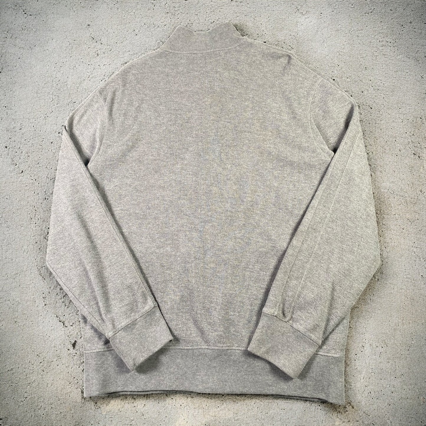 Polo Ralph Lauren Quarter-Zip Fleece Dark Grey Sweatshirt