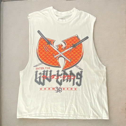 Enter The Wu-Tang White Sleeveless T-shirt