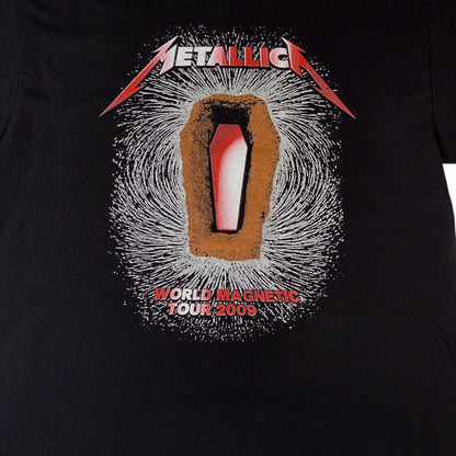Metallica World Magnetic Tour Coffin T-Shirt