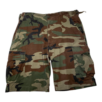 Mil-Tec Woodland Camo Cargo Shorts