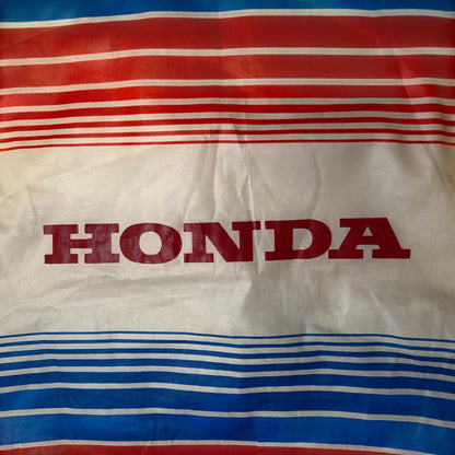 Vintage Honda Red Blue Multi Puffer Vest
