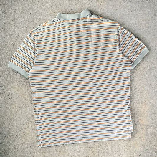 Polo Ralph Lauren Striped Orange & Blue Polo T-shirt