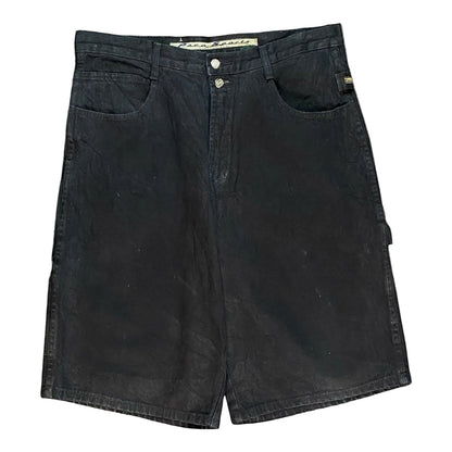 Paco Sports Black Jeans Shorts