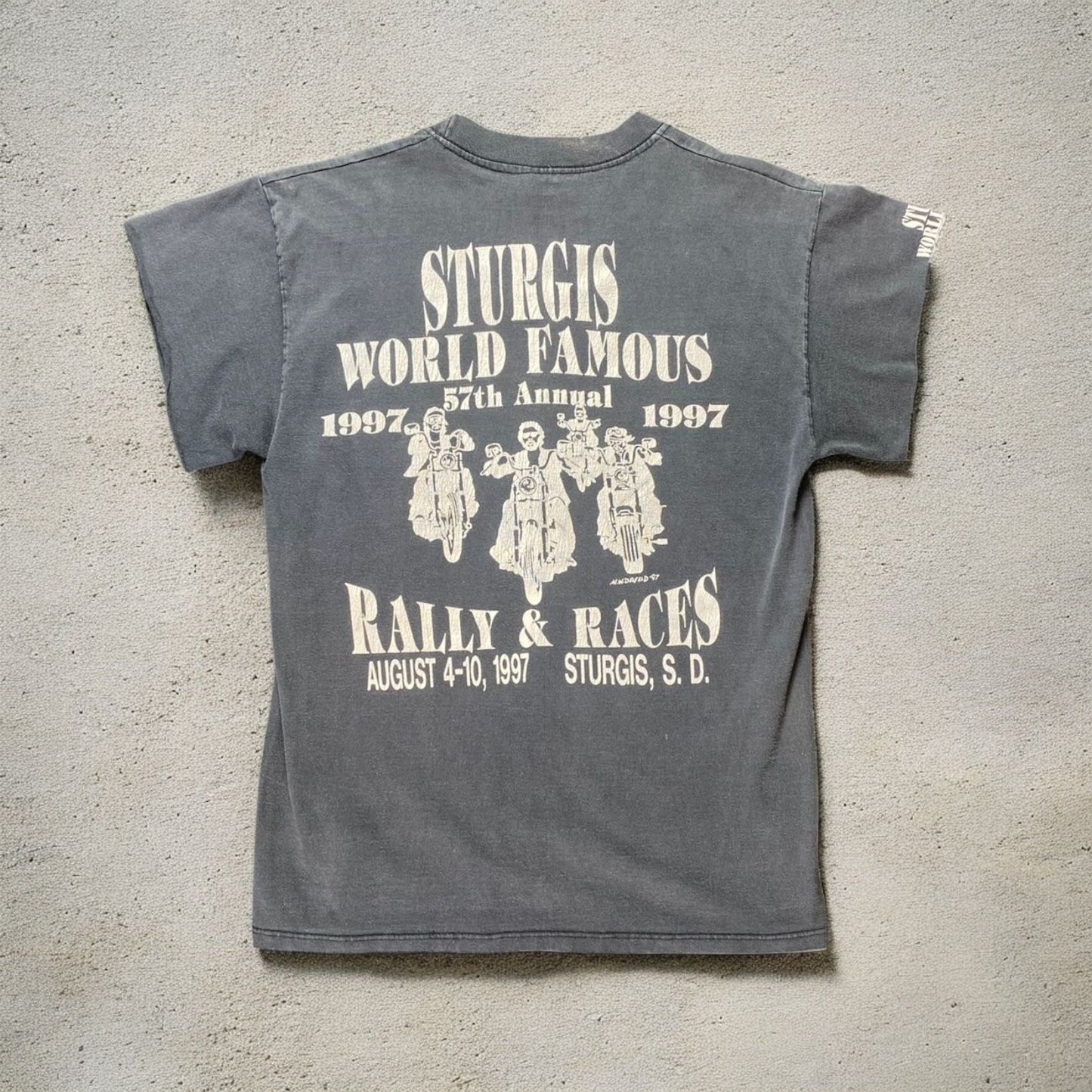 1997 Vintage Sturgis Rally & Races T-shirt