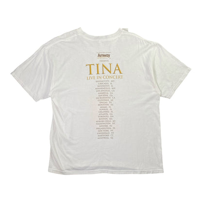 2008 Tina Turner Live in Concert Tour White Tee