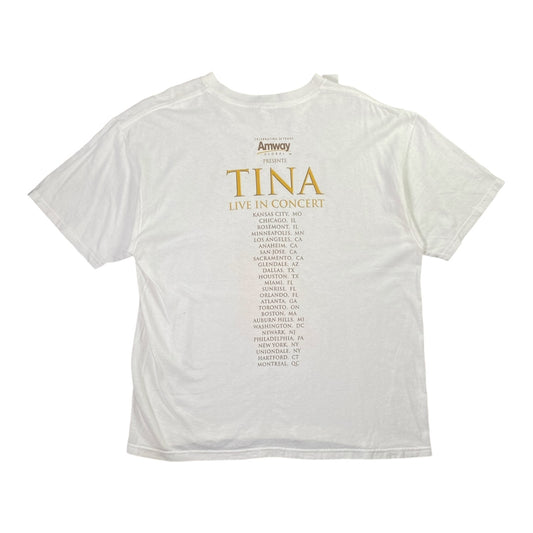 2008 Tina Turner Live in Concert Tour White Tee