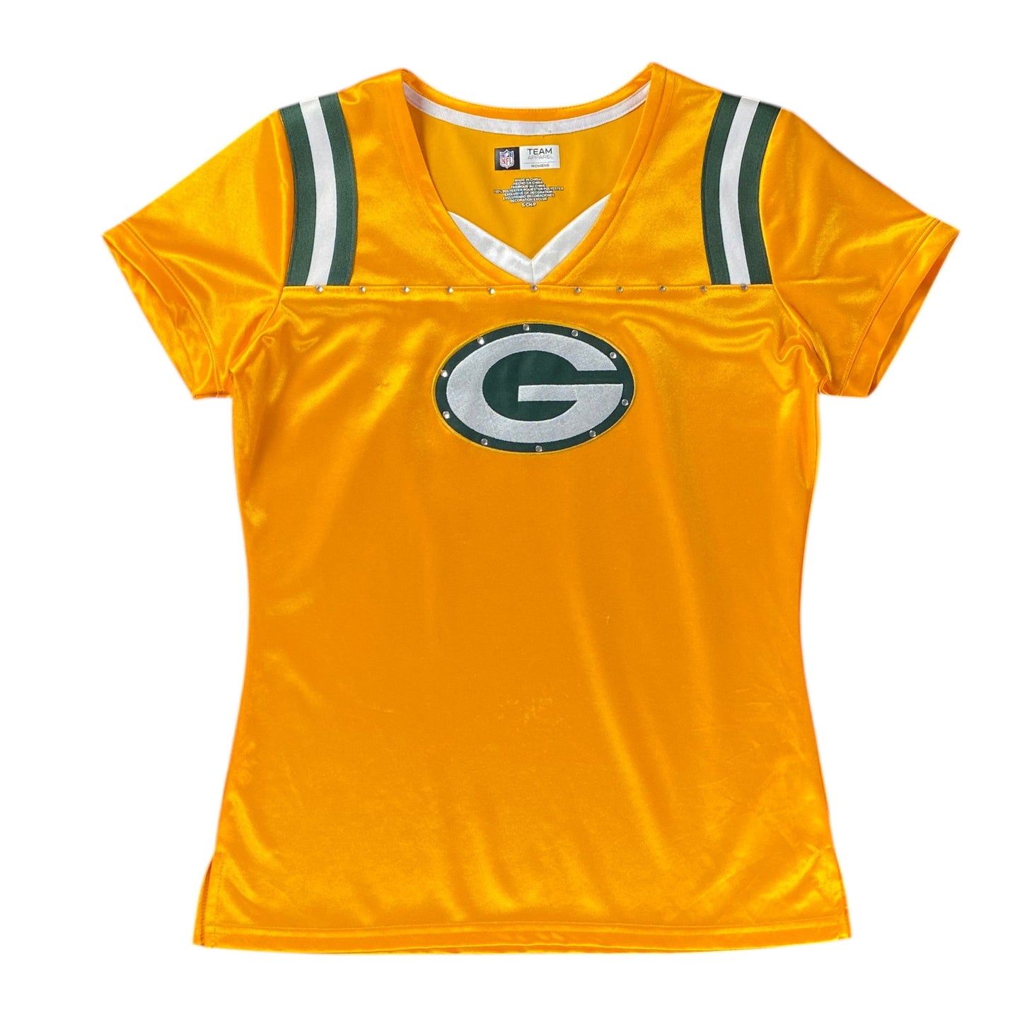 NFL Green Bay Packers Primary Logo Alternate Orange Jersey