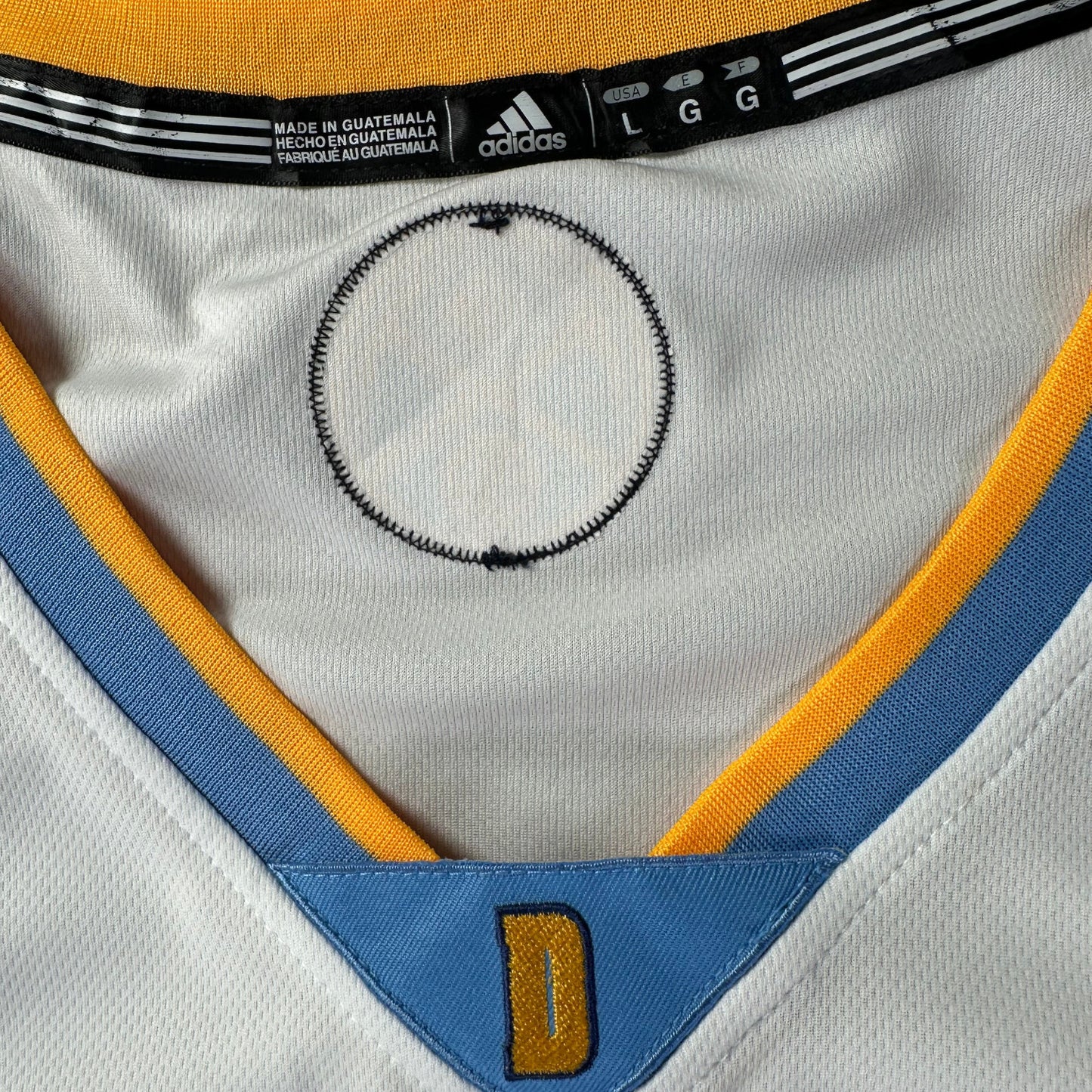 Adidas NBA Denver Nuggets Home White Jersey