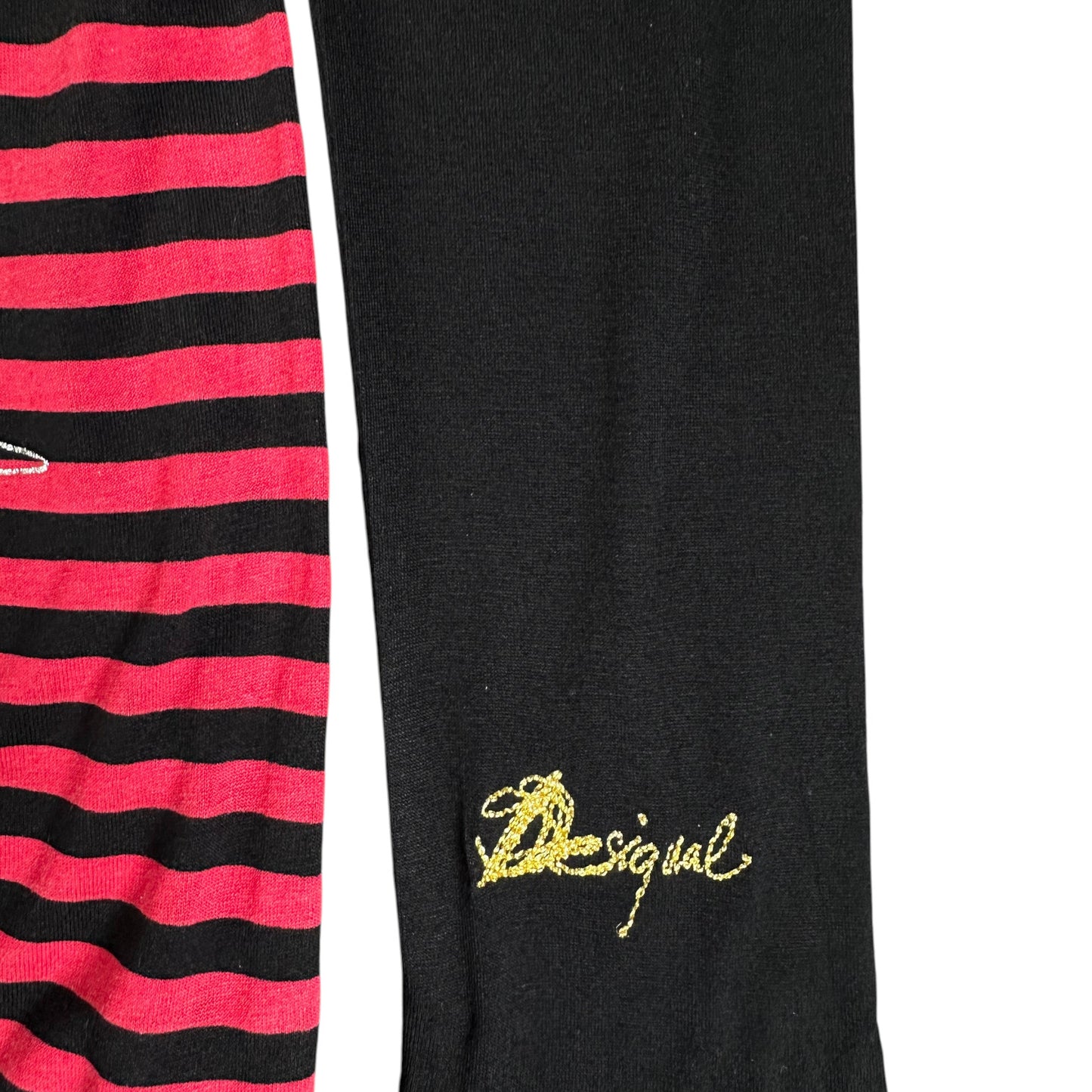Desigual Allie Graphic Black T-shirt