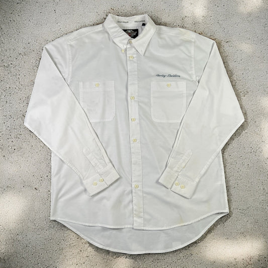 Harley Davidson white shirt