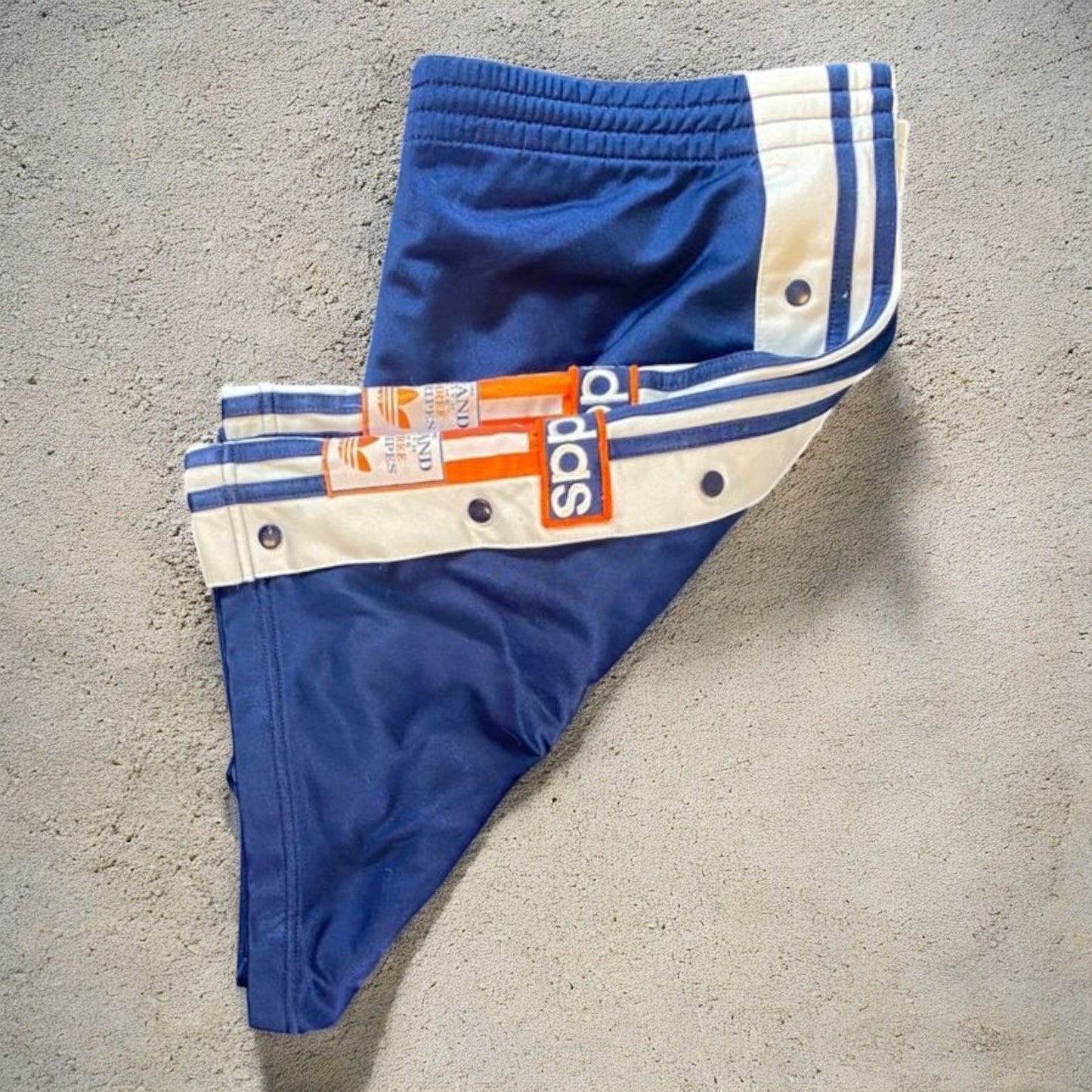 Adidas Navy Blue & White Shorts