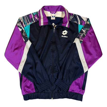 Vintage Lotto Navy & Purple Windbreaker