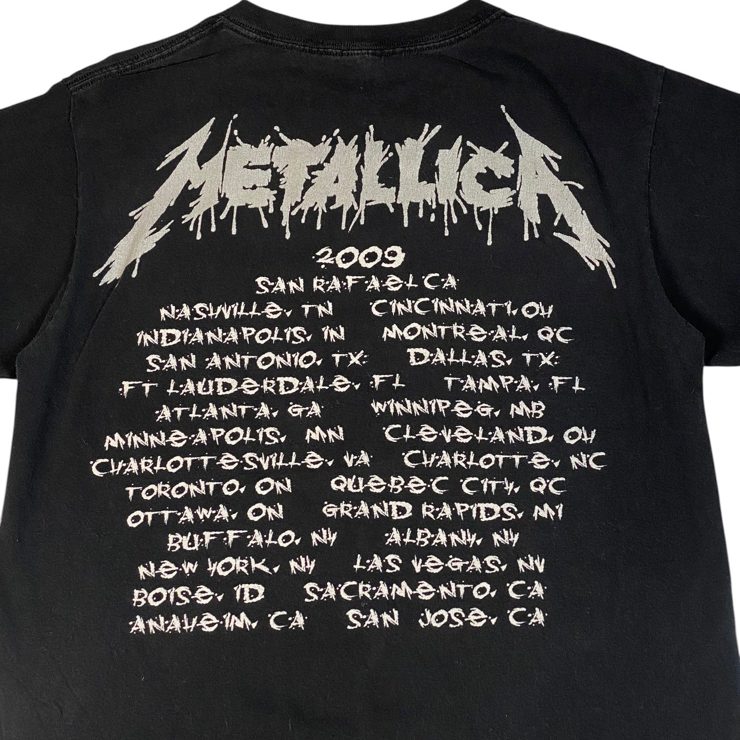 Metallica 2009 World Magnetic Tour T-Shirt