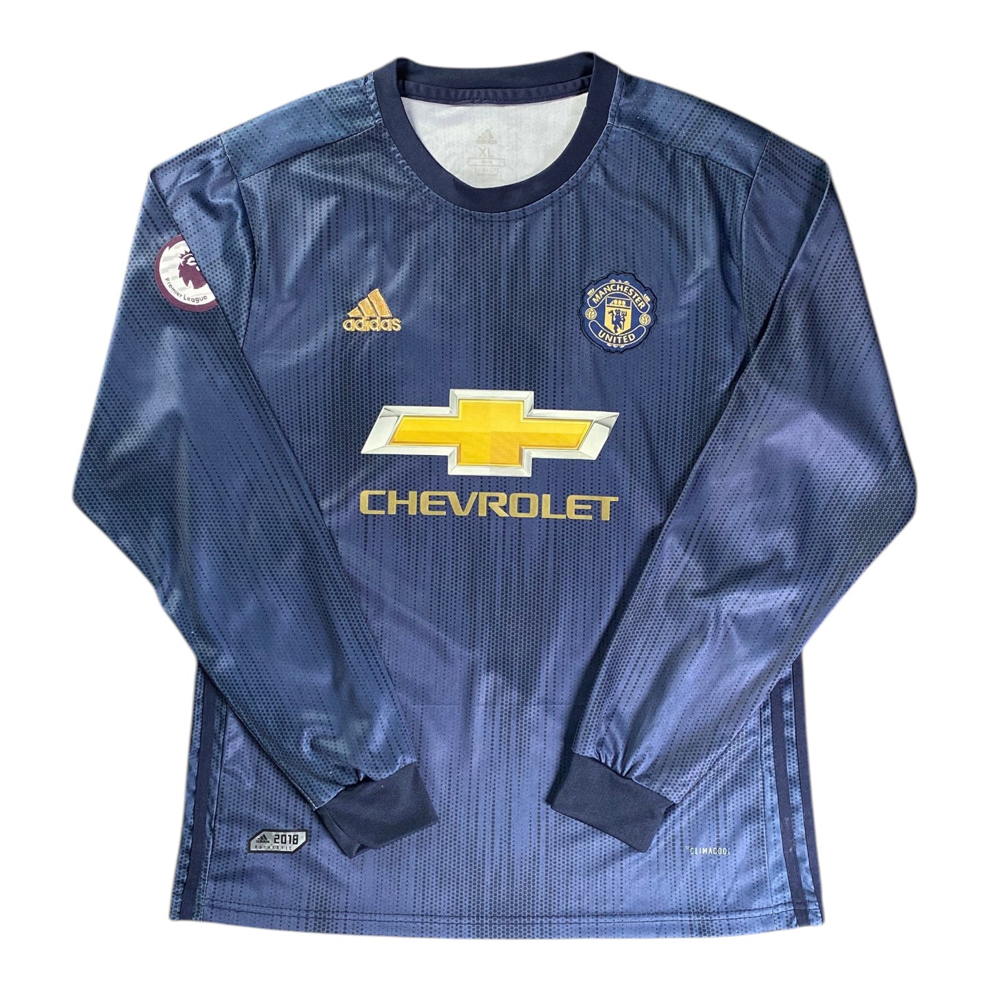 Adidas Manchester United Romelu Lukaku Navy Blue Jersey