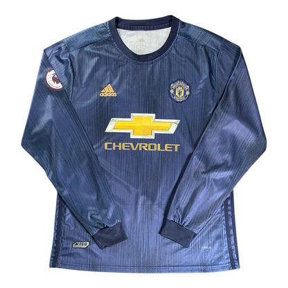 Adidas Manchester United Romelu Lukaku Navy Blue Jersey
