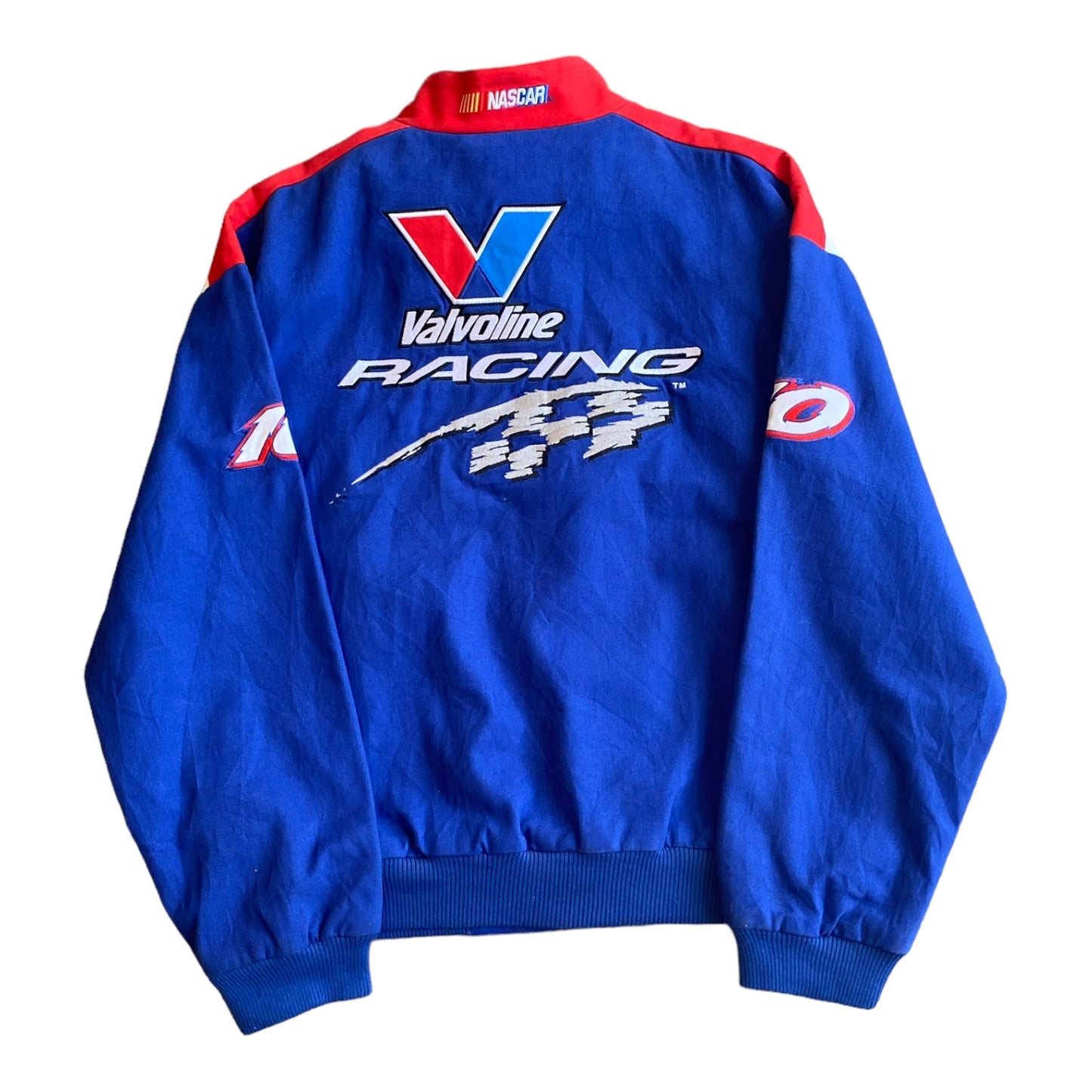 Vintage Nascar Johnny Benson Valvoline Racing Jacket Winston Cup