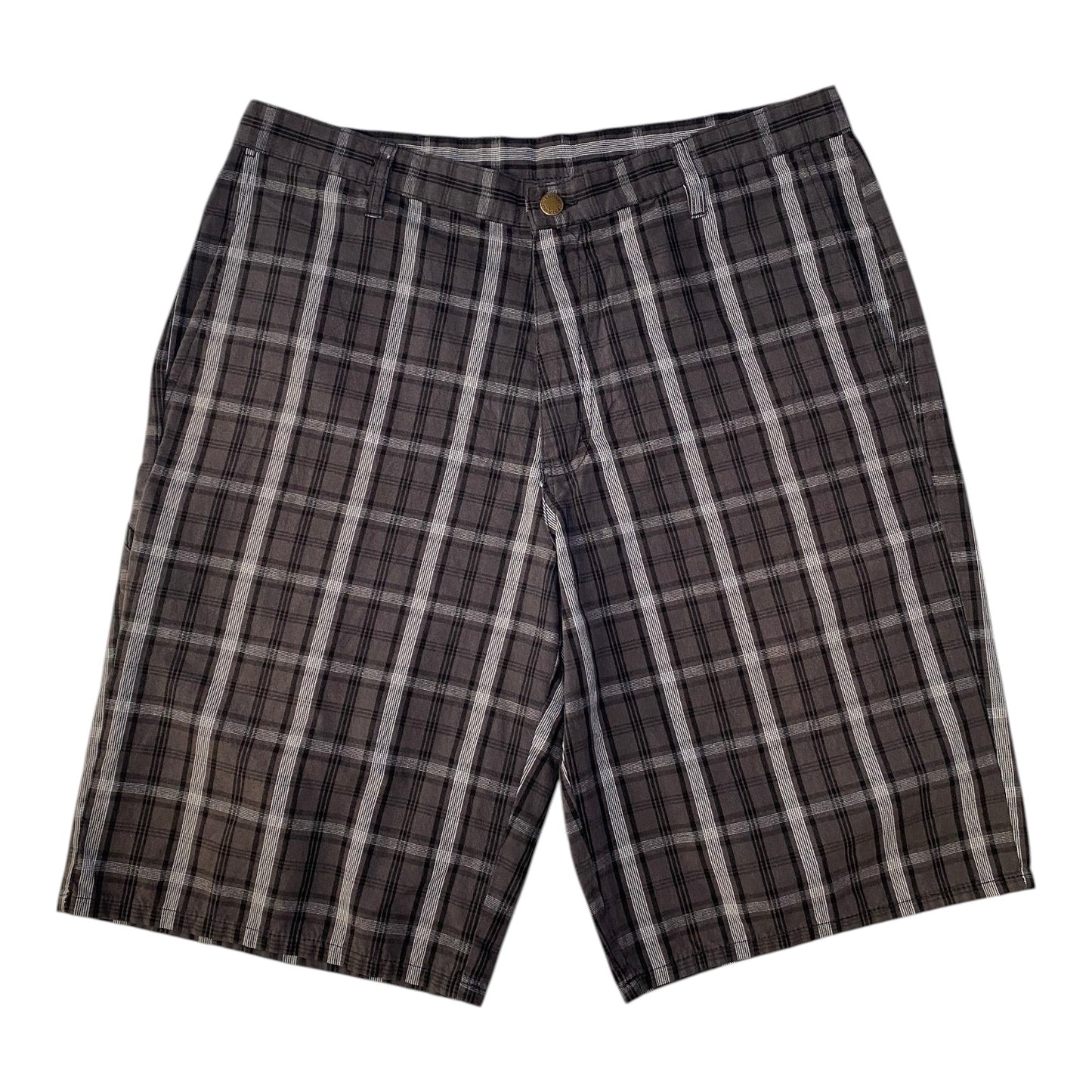 Dickies Grey Plaid Shorts